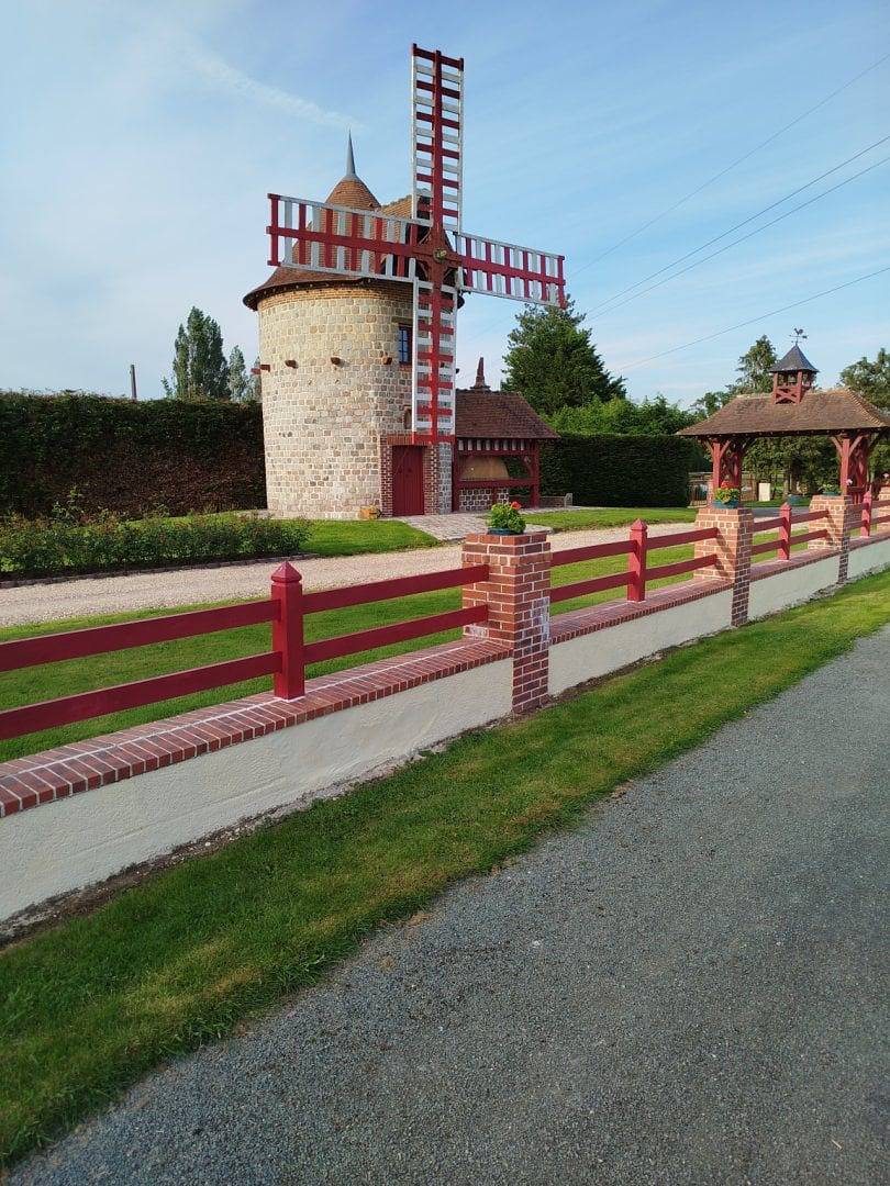 Chambres d'hôtes à la campagne - chambre bleue in Juignettes, Région d'Évreux
