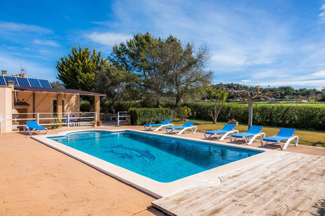Casa "Cova Dor" with Shared Pool, Garden and Wi-Fi in Santa Margalida, North Majorca