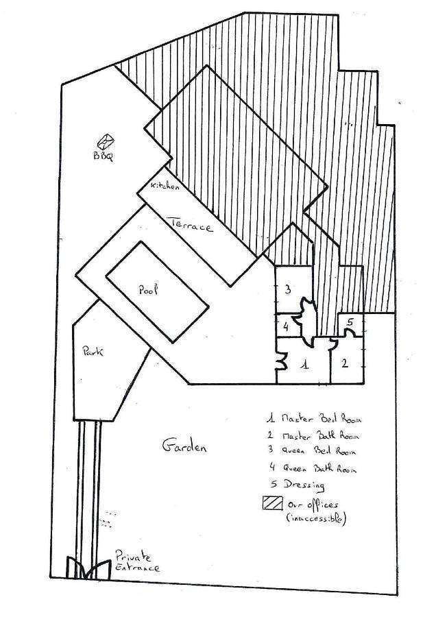Location de vacances pour 4 personnes, avec jardin ainsi que vue et piscine à Goyave (Guadeloupe) - 2