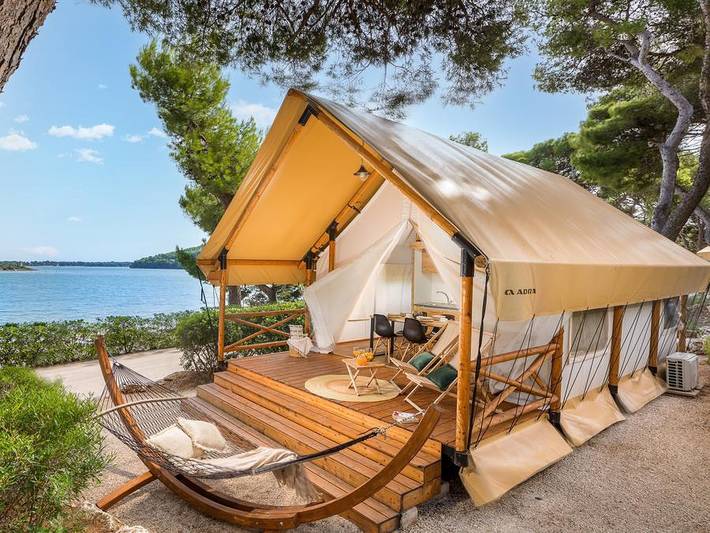 Zelt für 4 Personen, mit Sauna, kinderfreundlich in Kroatien - 3