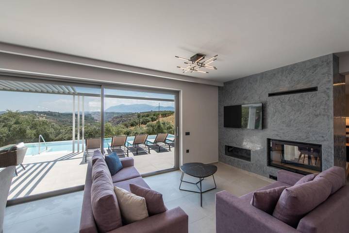 Location de vacances pour 6 personnes, avec terrasse et jardin à Héraklion - 3