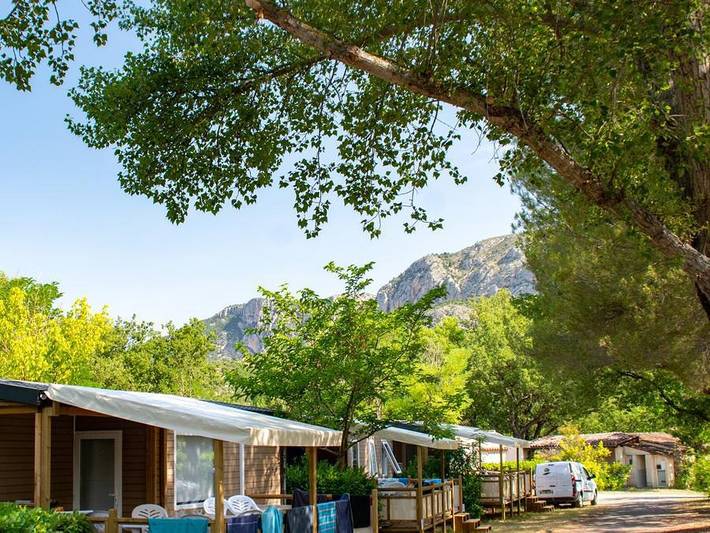 Camping für 2 Personen, mit Balkon/Terrasse in Alpes-de-Haute-Provence