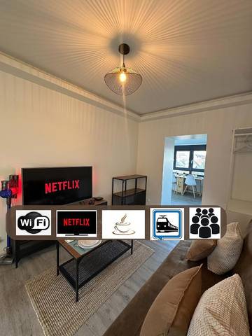 Gîte pour 6 personnes, avec jardin à Riedisheim