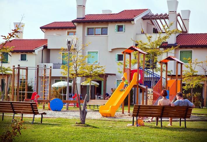 Gîte pour 6 personnes, avec piscine et balcon, adapté aux familles dans Province de Venise - 2