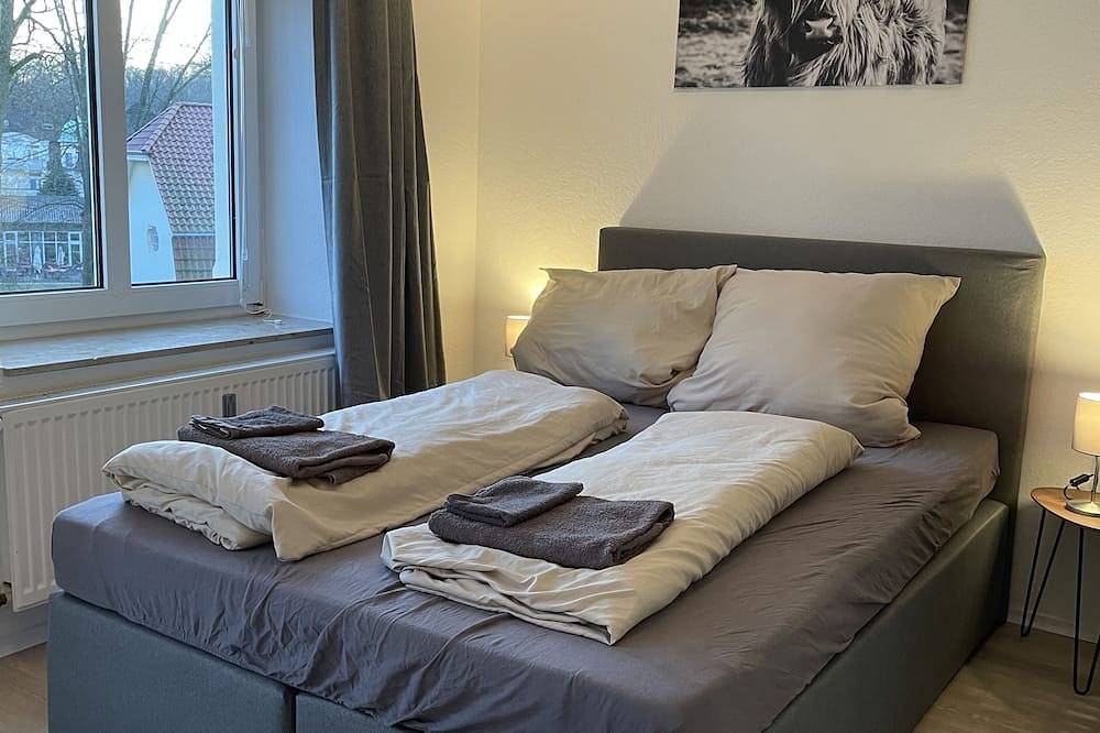 Ganze Wohnung, Studio mit Balkon und Blick auf die Saline in Bad Rothenfelde, Metropolregion Bremen-Oldenburg