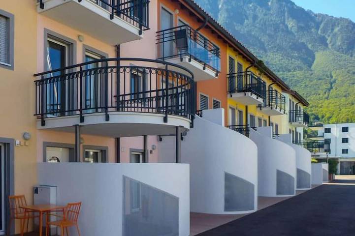 Appartement de vacances pour 8 personnes, avec balcon