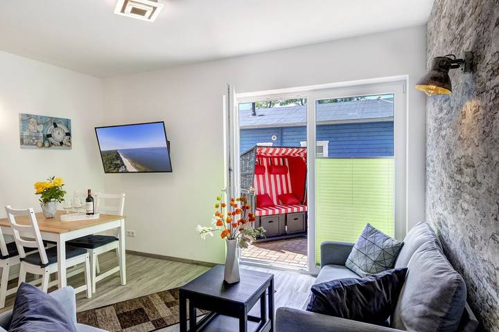 Ferienhaus für 3 Personen, mit Garten und Terrasse sowie Sauna in Kölpinsee - 4