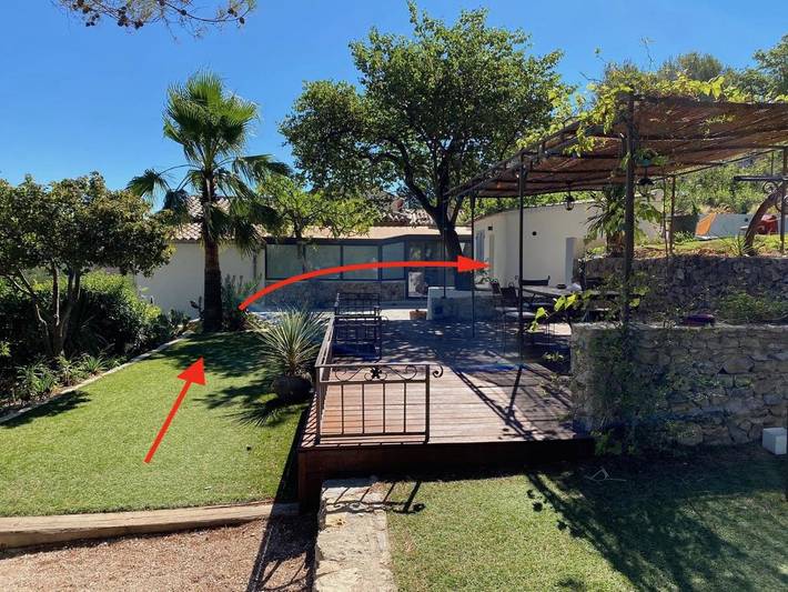 Gîte pour 2 personnes, avec vue à Cuers - 3