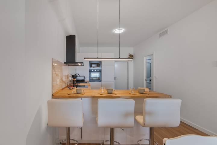 Ferienhaus 'Primera Linea En Matalascañas' mit Meerblick, Wlan und Klimaanlage in Matalascañas, Almonte