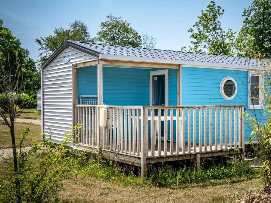 Camping Le Domaine de Mesqueau - Mobilhome 6 personnes - Simply O'hara 4 Pièces 6 Personnes + Tv in Plougasnou, Ceinture Dorée