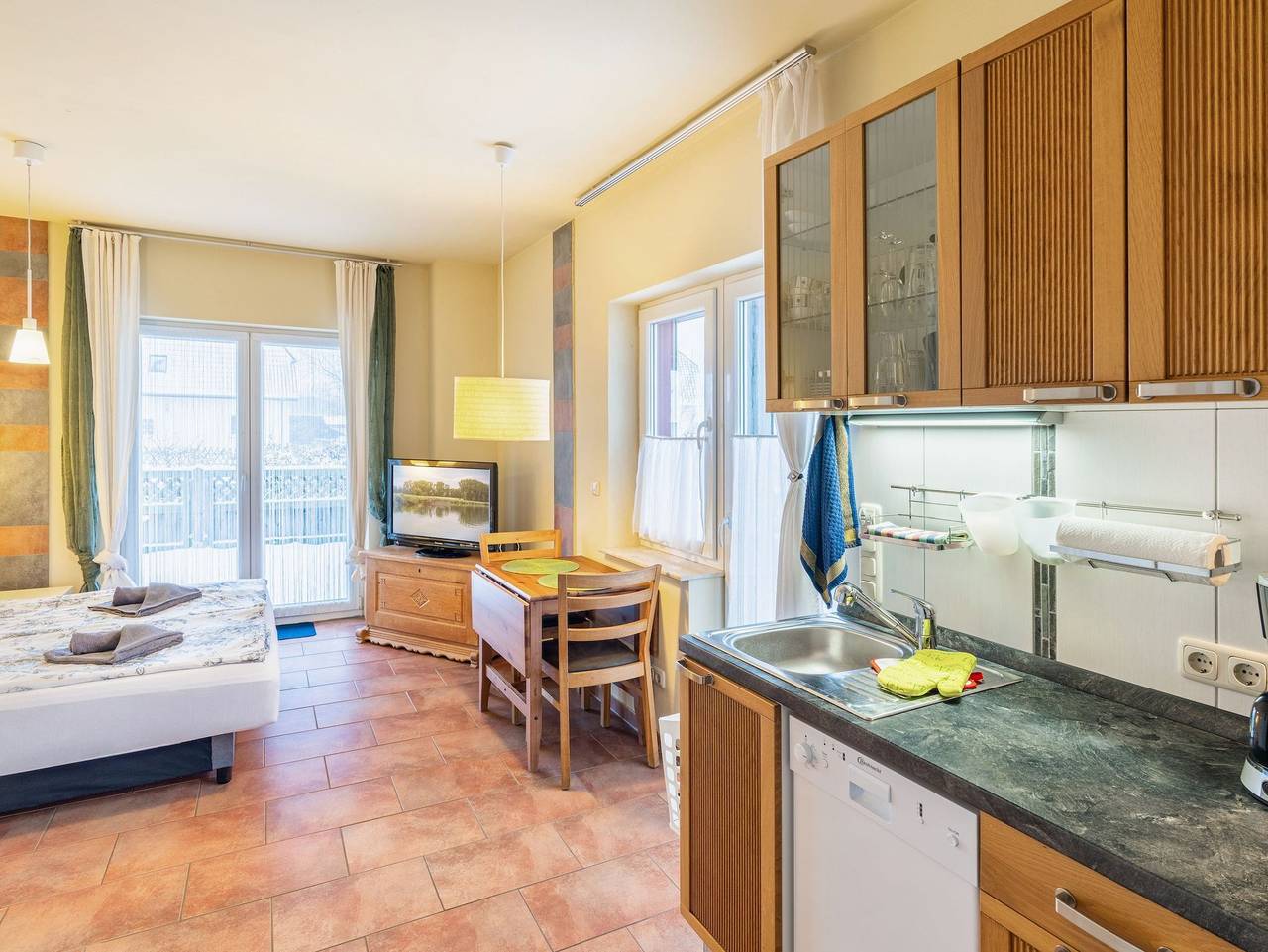 Ganze Ferienwohnung, Ferienhaus am Wald * App. 2 - Ferienhaus am Wald * App. 2 in Usedom Stadt, Usedom