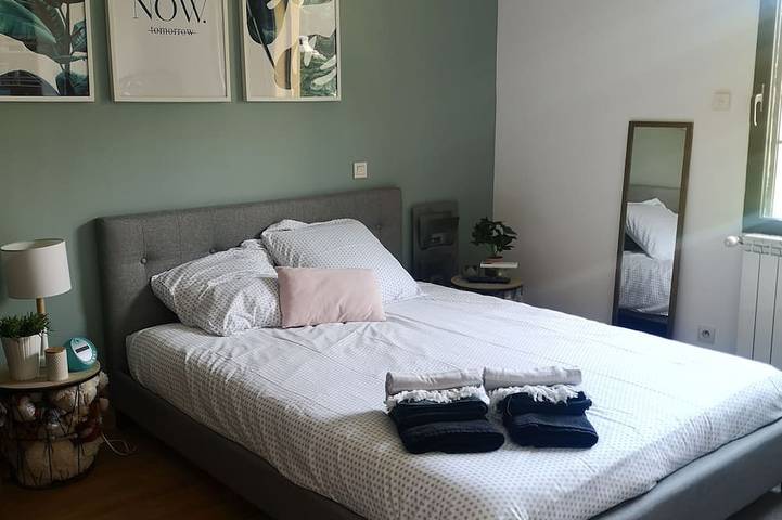 Location de vacances pour 8 personnes, avec terrasse et jardin à Saint-Symphorien-d'Ozon - 4