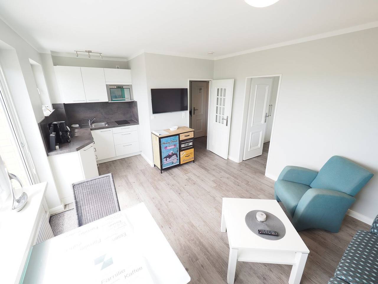 Ganze Wohnung, Komfortables Apartment mit Balkon in Westerland, nahe Meer und Stadtzentrum in Westerland, Sylt (Gemeinde)