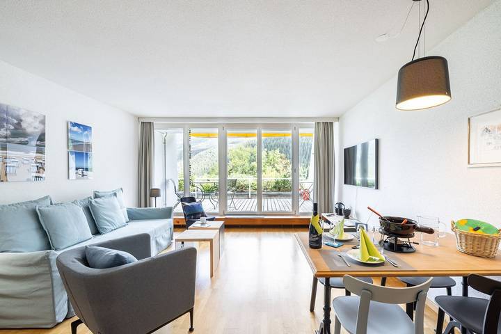 Vakantiewoning voor 4 personen, met balkon, met huisdier in Scuol