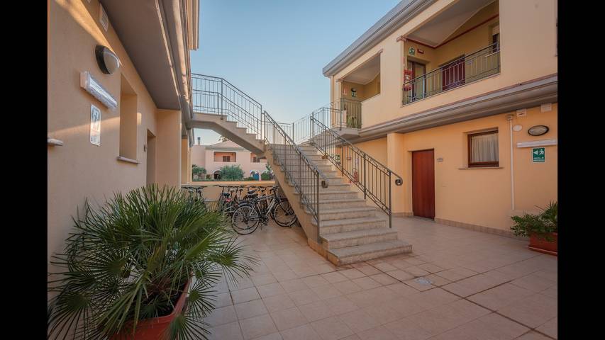 Apartamento para 3 personas, con terraza en Villasimius