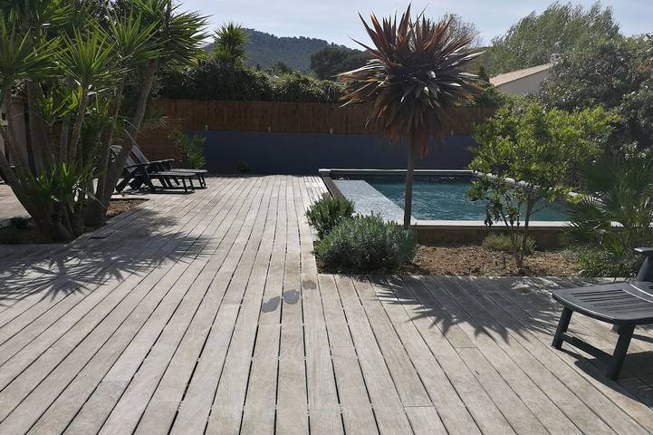 Ferienhaus für 9 Personen, mit Garten und Terrasse, mit Haustier