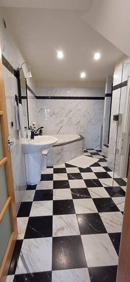 Loft dla 8 osób, z sauna i widok oraz taras, zwierzęta dozwolone w Praga