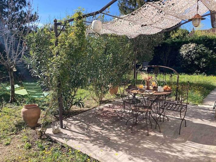 Location de vacances pour 4 personnes, avec jardin à Pernes-les-Fontaines