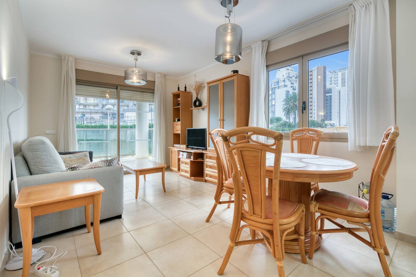 Entire apartment, Apartment 'Larimar' with Mountain View, Wi-Fi and Air Conditioning in Playa la Fossa, Calpe