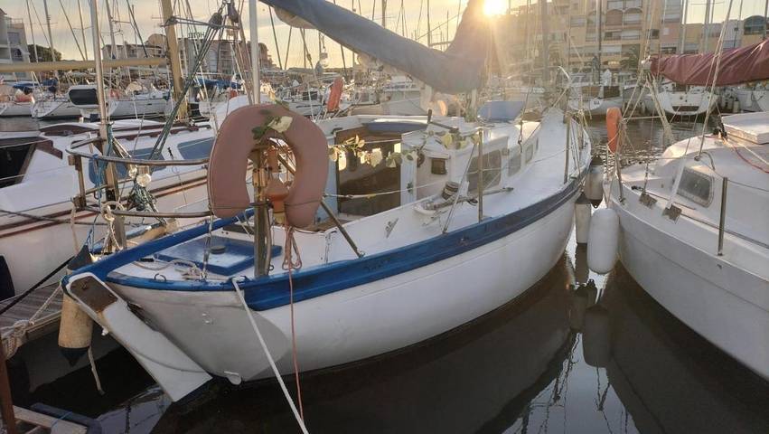 Bateau pour 4 personnes, avec vue dans l' Aude