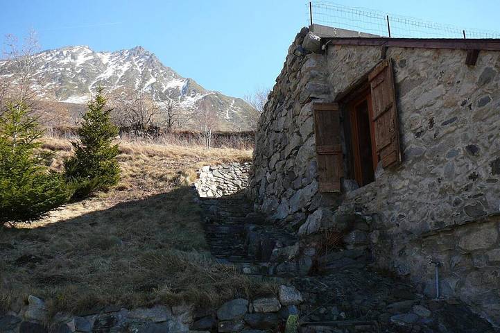 Die Lountere, Hochgebirgshütte, Pyrenäen in Betpouey, Nationalpark Pyrenäen