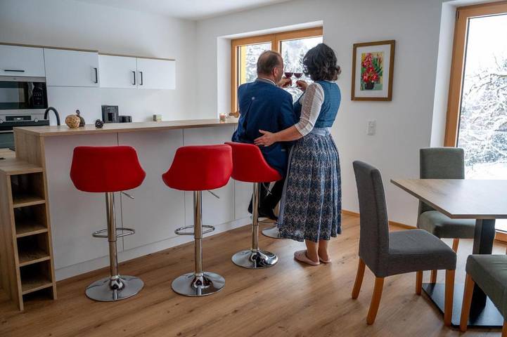 Ferienwohnung für 9 Personen, mit Balkon und Ausblick in Faistenau - 4