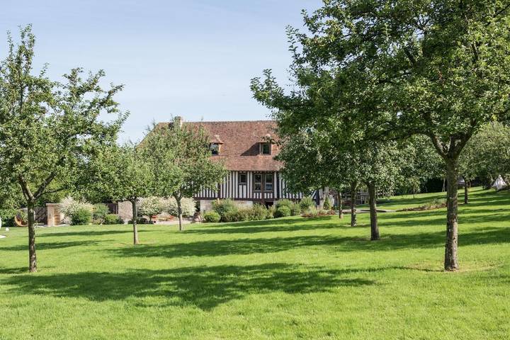 Maison de vacances pour 15 personnes, avec vue ainsi que jardin et sauna