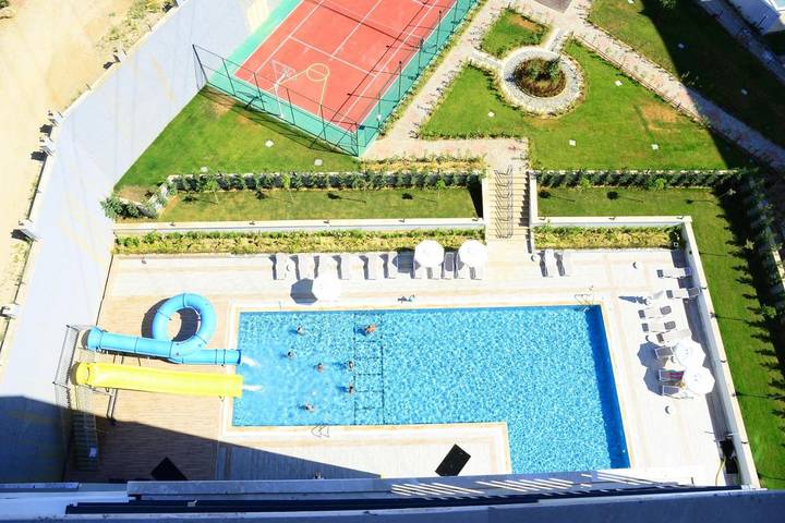 Ferienwohnung für 3 Personen, mit Pool und Sauna sowie Garten und Whirlpool in Avsallar - 2