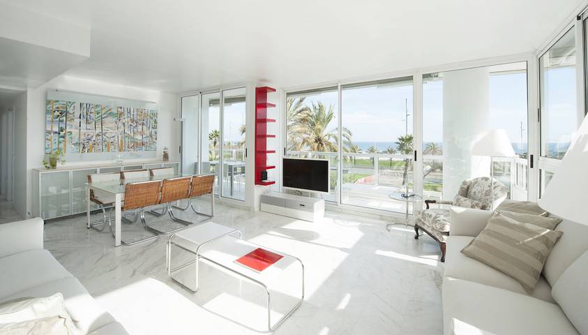 Vakantieappartement voor 6 personen, met terras in Barcelona