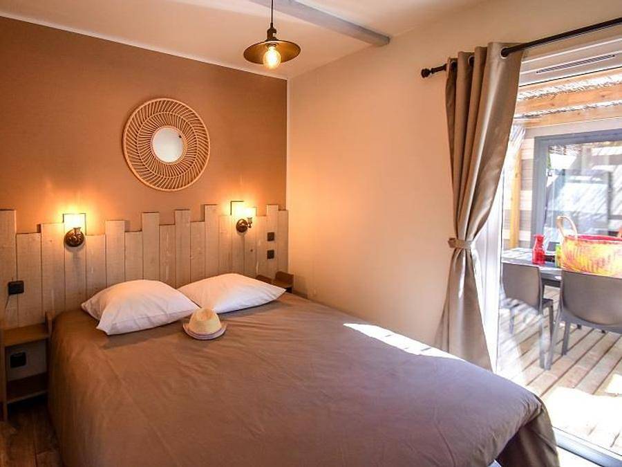 Camping Sites et Paysages - Les Pinèdes  - Mobilhome 7 personas - Cottage Premium Spa in La Colle-sur-Loup, Costa mediterránea (Francia)