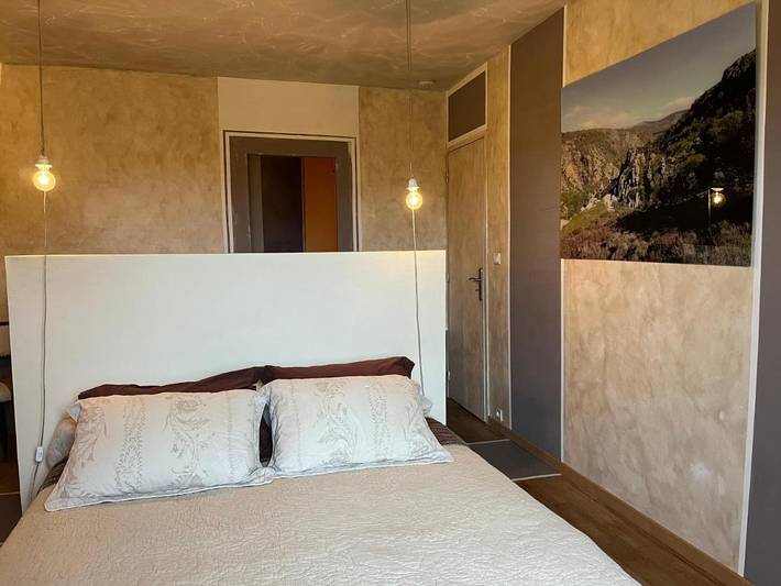 Chambre d’hôte pour 2 personnes, avec jardin et vue