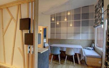 Gîte pour 5 personnes, avec terrasse et vue dans La Tania