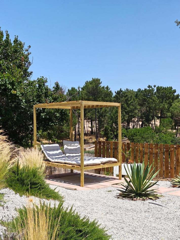 Hel lägenhet, Apartment 'Loft Vale De Mouro' with Mountain View, Wi-Fi and Air Conditioning in Melides, Costa Alentejana