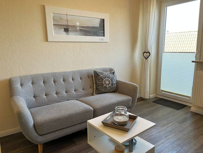 Ganze Wohnung, Neu: Fewo "Wattenküste" an der Nordsee mit Balkon, nur 200 m zum Grün- Strand. in Büsumer Deichhausen, Kreis Dithmarschen