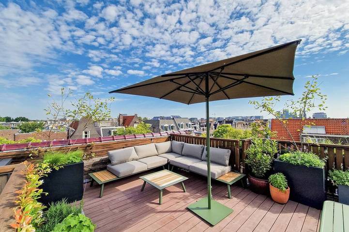 Ferienwohnung für 4 Personen, mit Terrasse in Anne Frank Haus