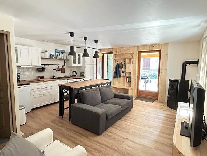 Location de vacances pour 4 personnes, avec terrasse à Puyvalador