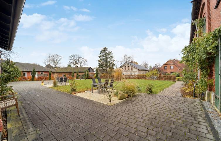 Gemütliche 65m² Wohnung: Terrasse, TV, Internet, Parkplatz in Loxstedt, Südliches Cuxland