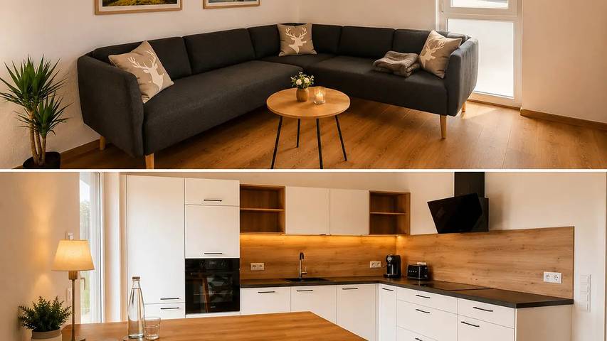 Ferienwohnung für 4 Personen, mit Garten in Schongau