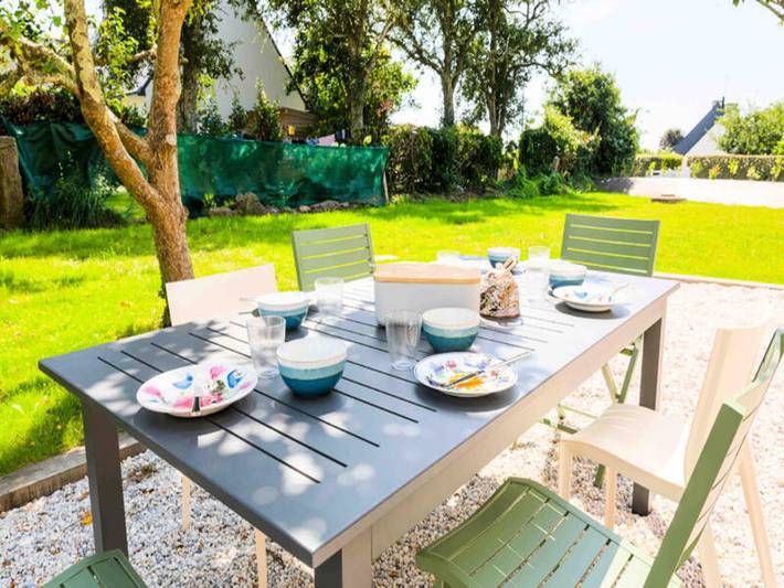 Appartement de vacances pour 8 personnes, avec jardin