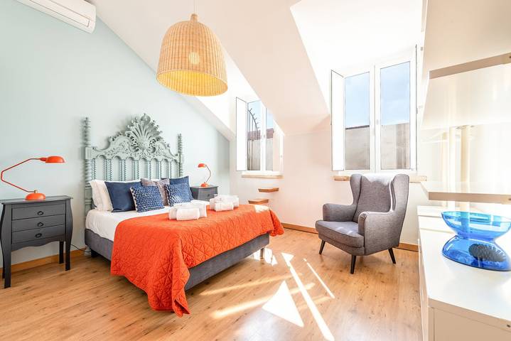 Apartamento de férias para 6 pessoas, com terraço - 1