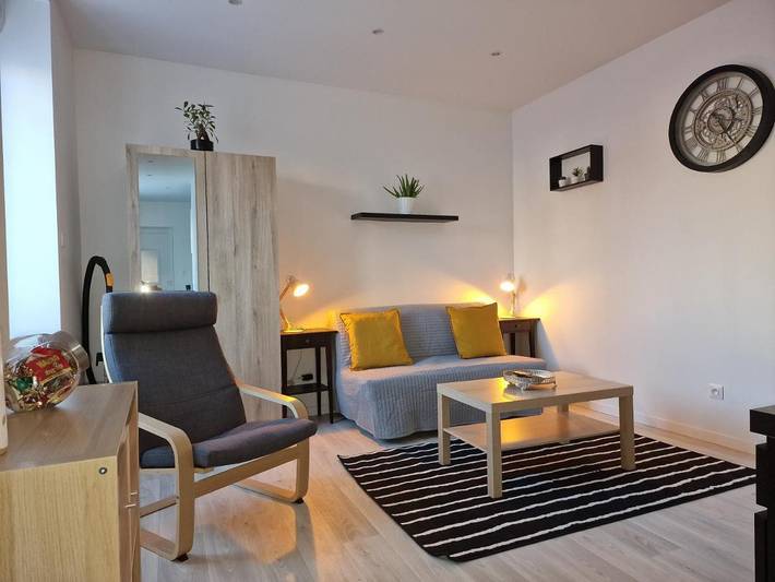Appartement de vacances pour 2 personnes, avec Balcon ainsi que Terrasse et Vue