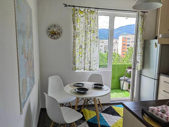 Appartement de vacances pour 4 personnes, avec terrasse et vue