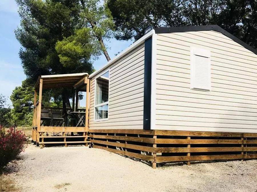 Camping de Ceyreste - Mobilhome 4 personnes - Mobil-Home Figuerolles 3 Pièces 4 Personnes Climatisé + Tv in Ceyreste, Région de Marseille