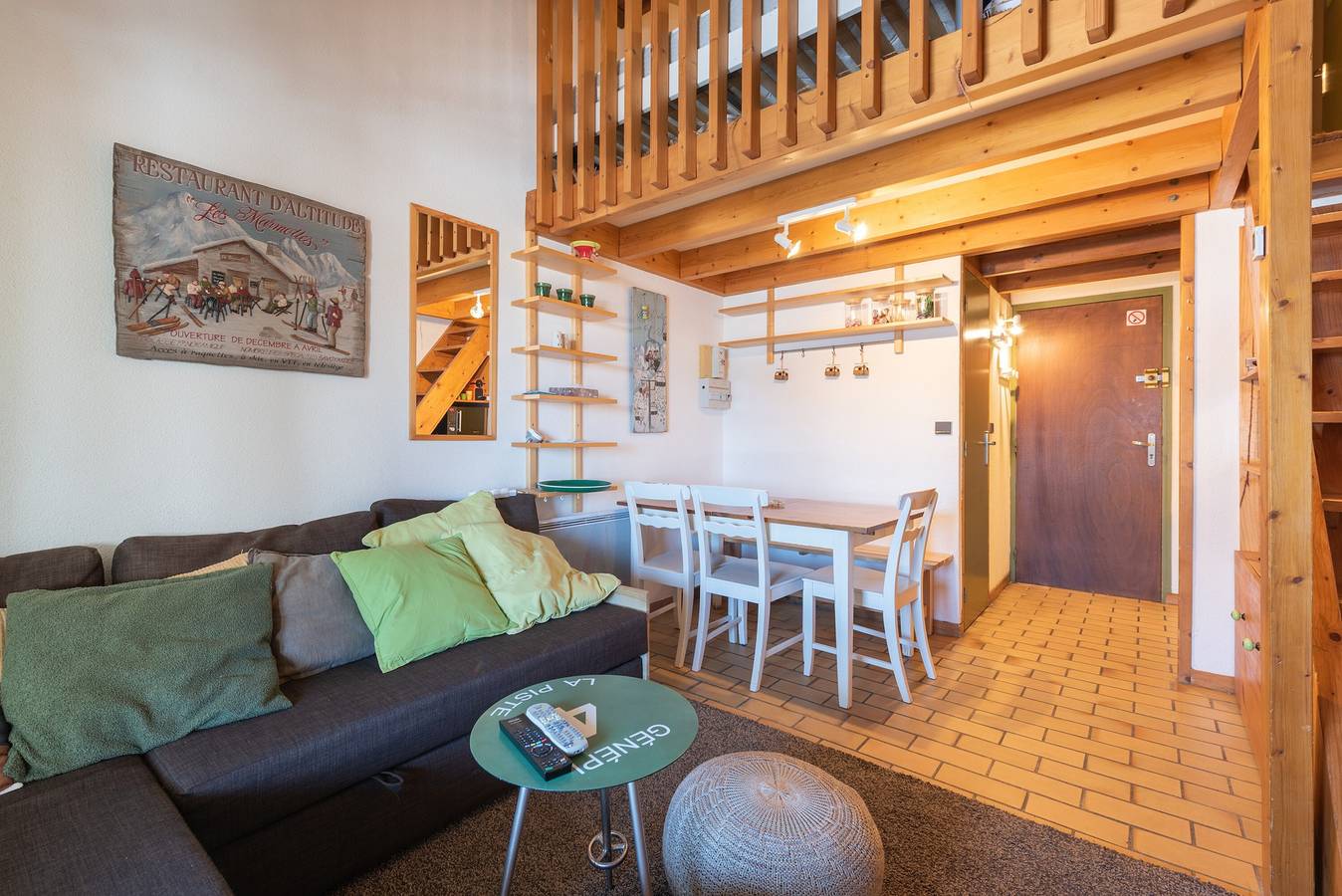 Ganze Wohnung, 6-Personen Apartment in Piau Engaly – Direkter Zugang zu den Skipisten mit Terrasse und Balkon in Piau-Engaly, Aragnouet