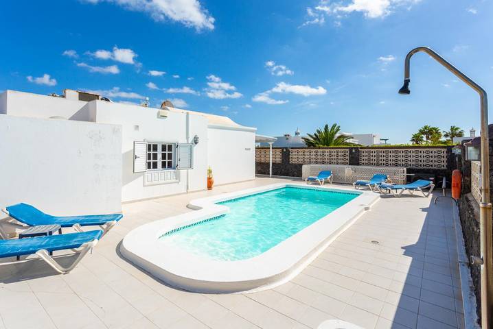 Casa rural para 6 personas, con vistas al mar y jardín en Tías - 2