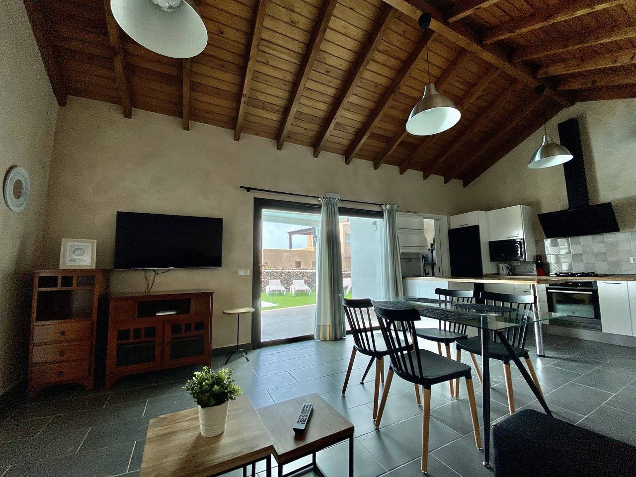 Villa am Meer in El Roque (El Cotillo) mit privatem Pool in El Roque, La Oliva