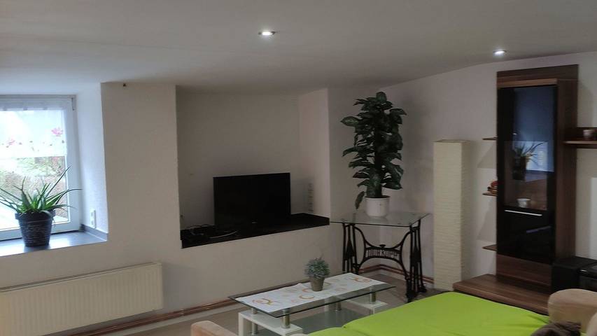 Ferienwohnung für 2 Personen, mit Garten und Balkon am Störmthaler See