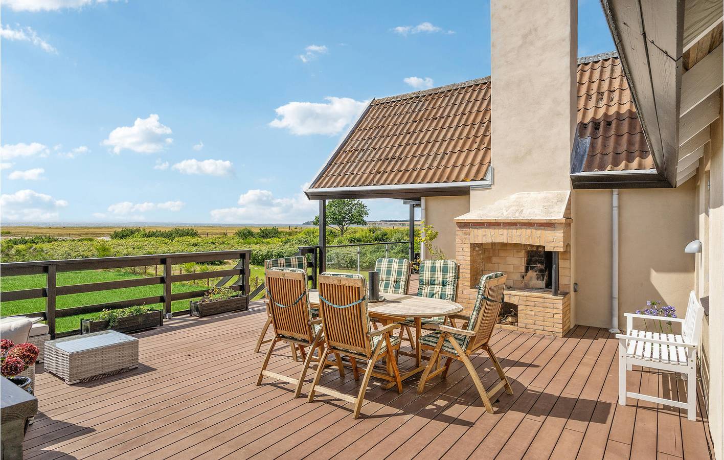 Feriehus for 4 personer med terrasse in Lillebælt