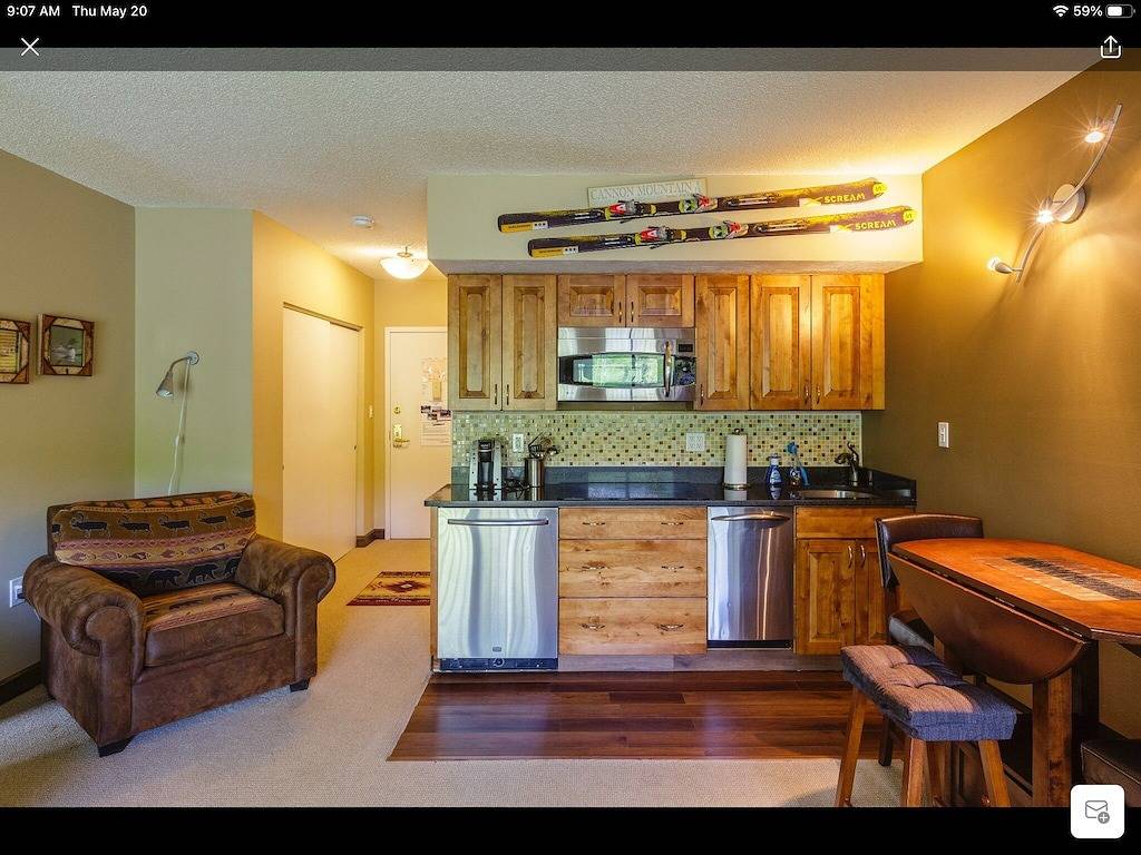 Ganze Wohnung, Die Lodge in der Lincoln Station in Lincoln (NH), Franconia Notch