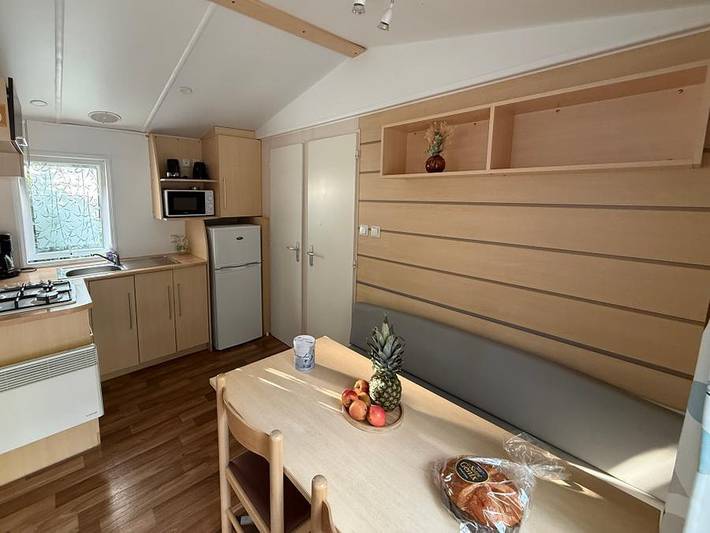 Camping Des 3 lacs - Mobilheim 6 personen - Loggia in Belmont-Tramonet, Chambéry und Umgebung